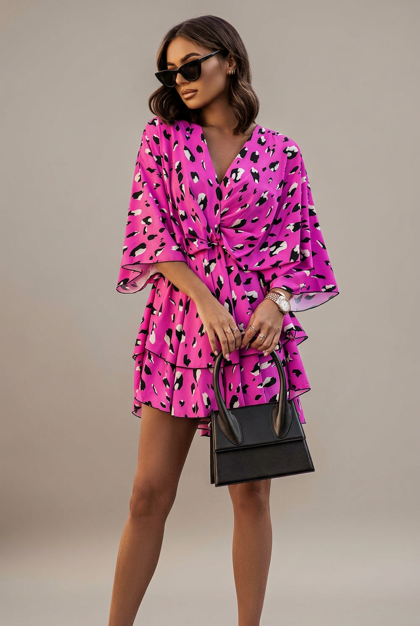 Vestido mini boho