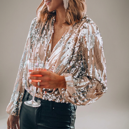 Blusa de lentejuelas