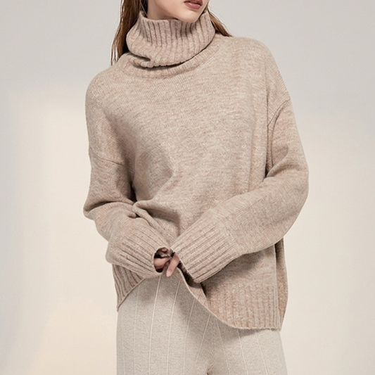 Jersey de cuello alto layla