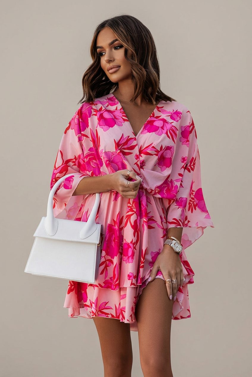 Vestido mini boho