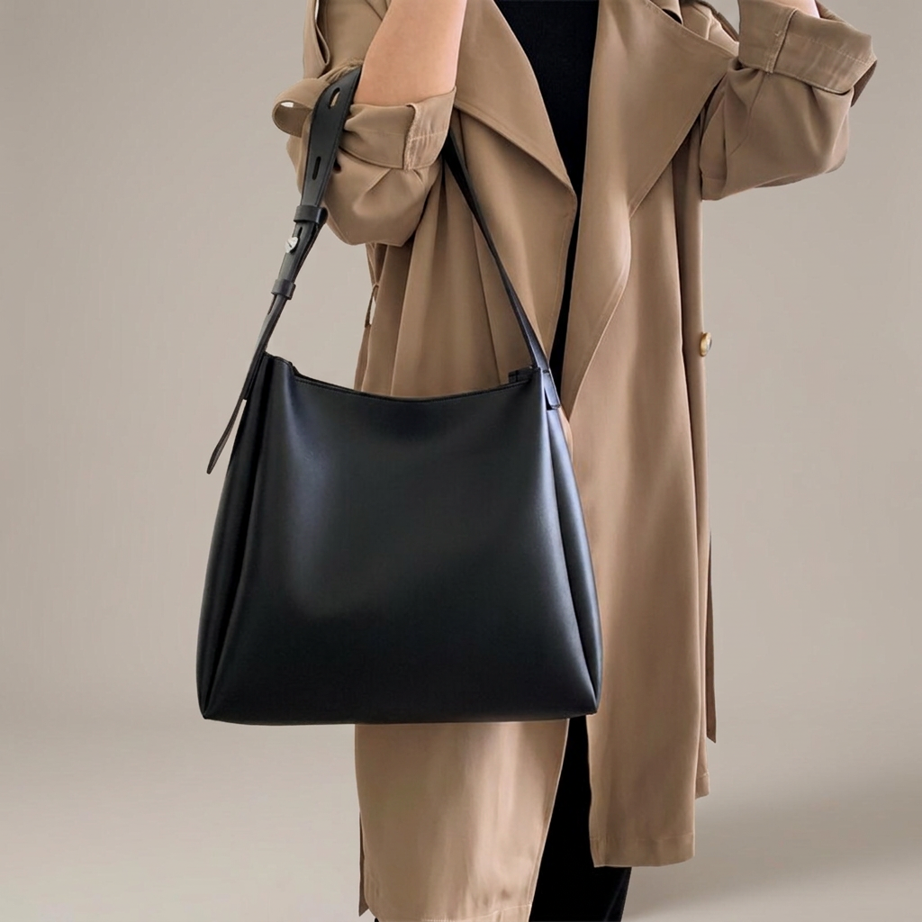 Polina | Bolso de mano de piel vegana