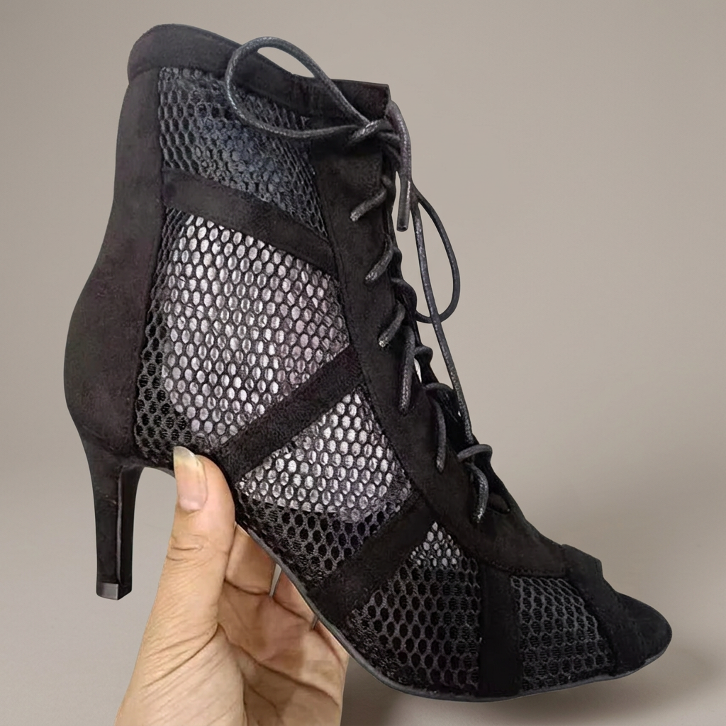 Tacones con cordones valentina