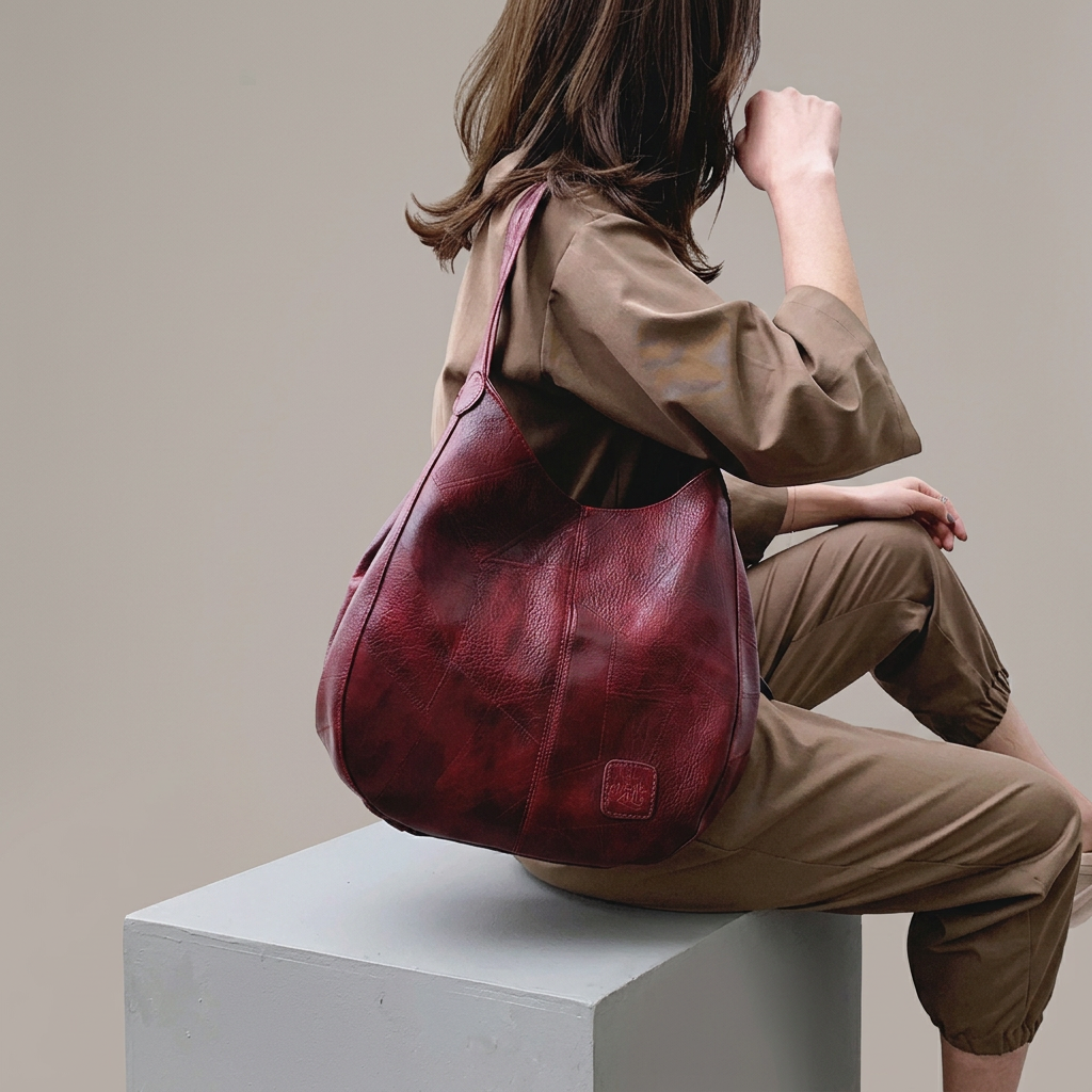 Giovanna | Bolso de mano de piel vegana